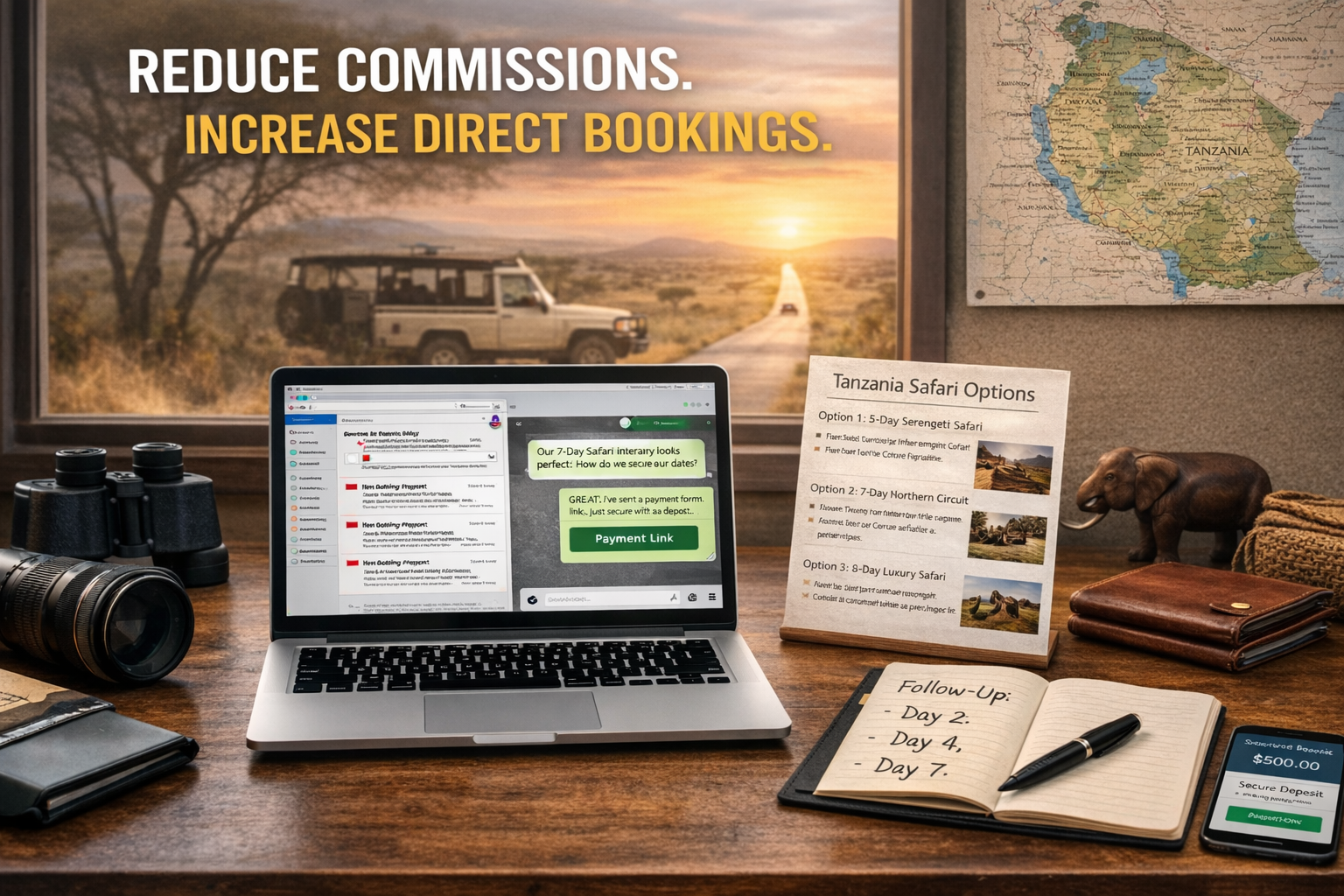 Reduce commissions and increase direct bookings with Explola