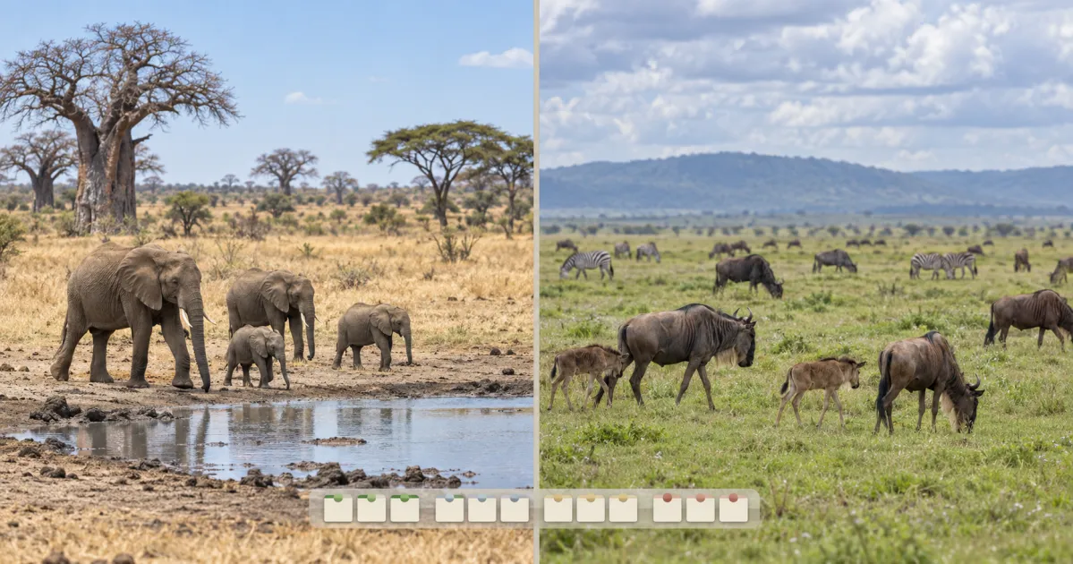 Meilleure période pour un safari en Tanzanie
