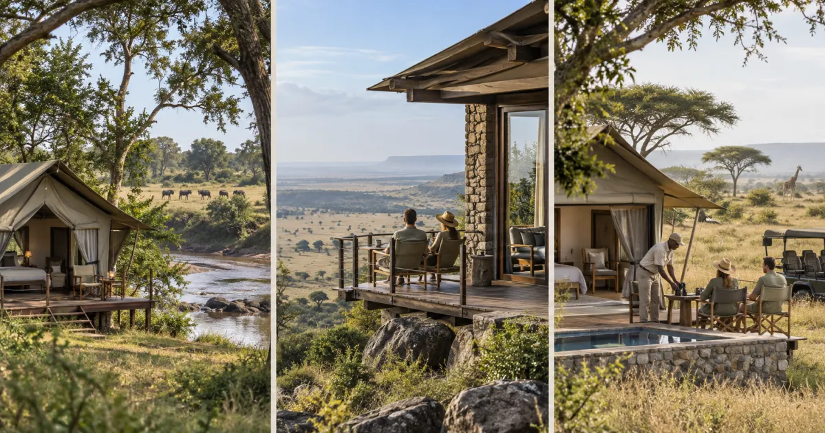 7 lodges de safari en Masai Mara según ubicación y precio