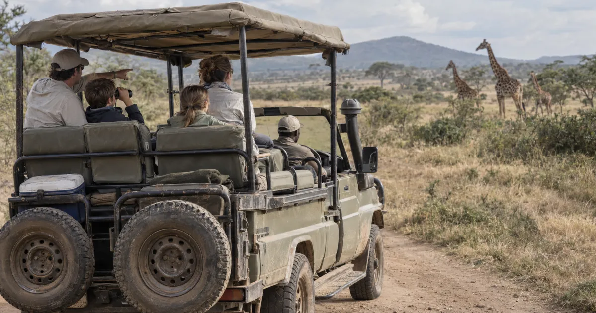Costo de un safari africano para una familia de 4: presupuestos reales para 2026