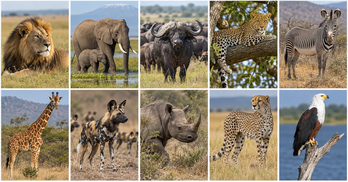 10 Kenya Safari Animals to See and Photograph