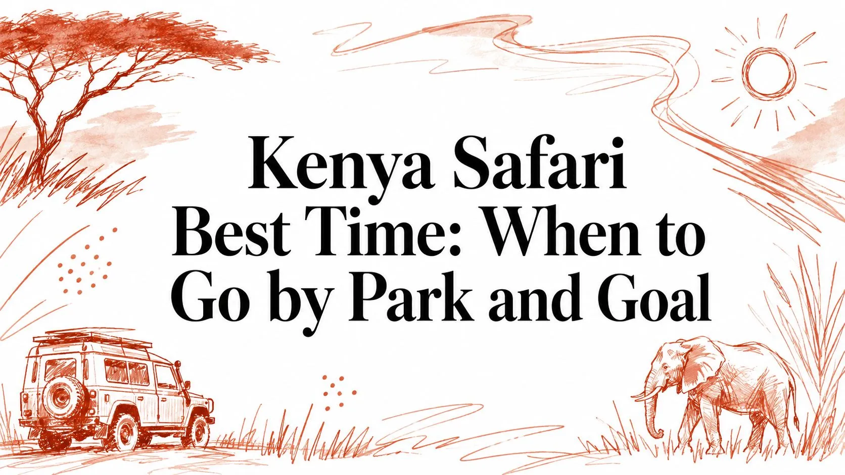 Mejor época para un safari en Kenia: cuándo ir según el parque y tu objetivo