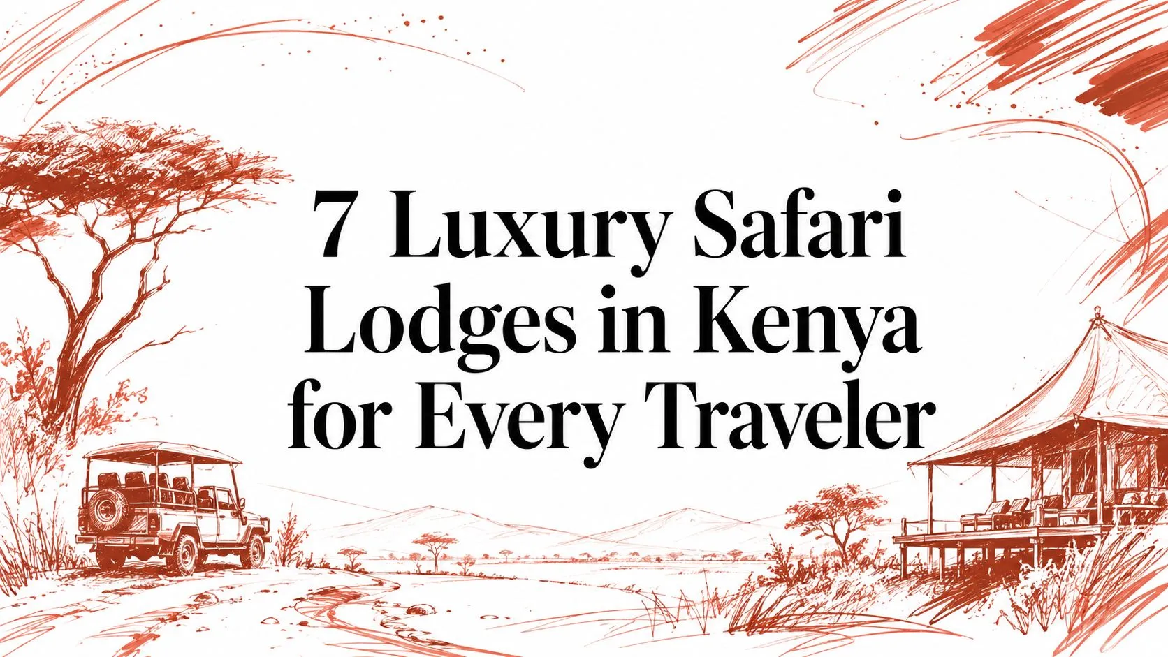 7 lodges de safari de lujo en Kenia para todo tipo de viajero