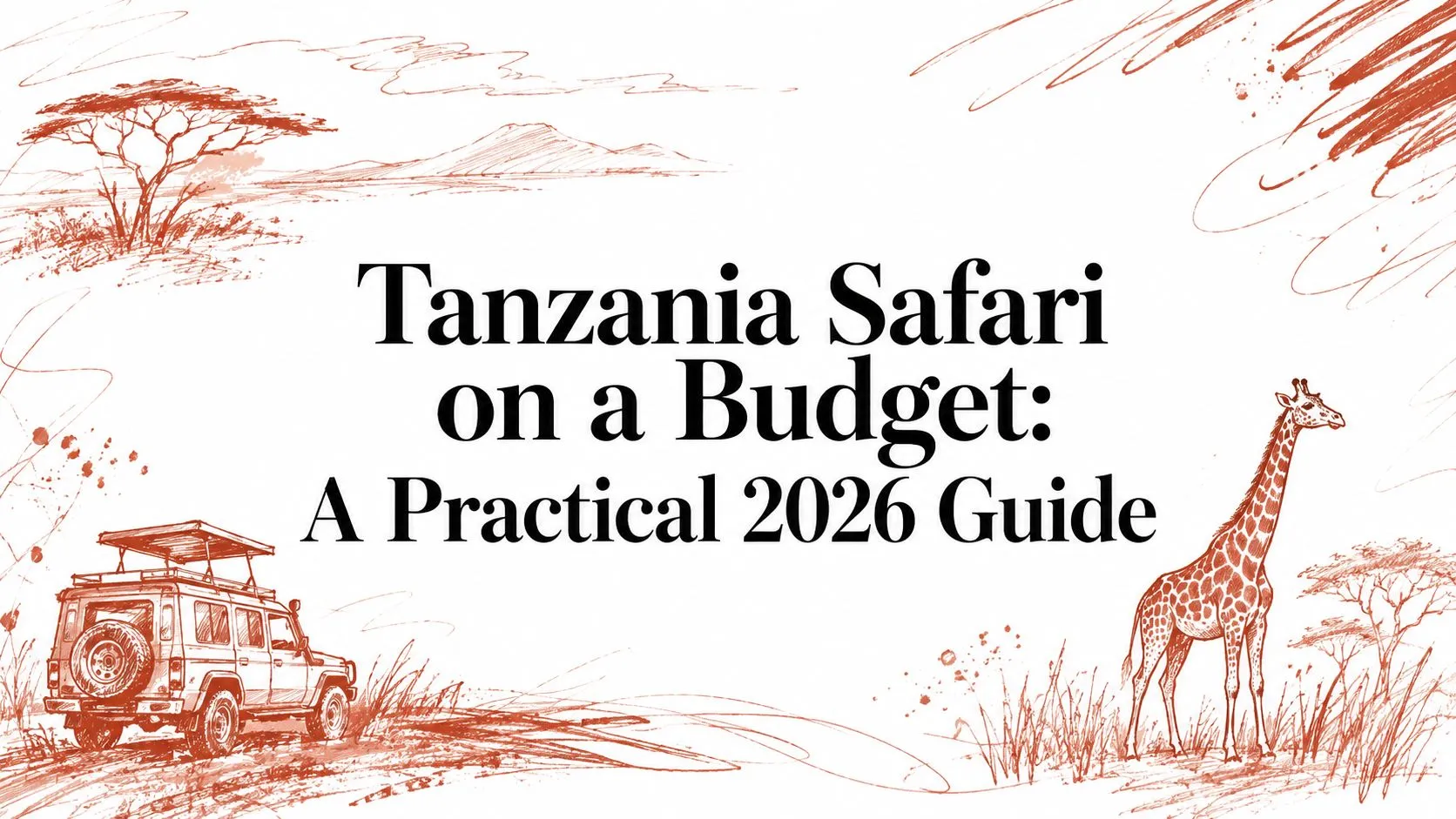 Safari en Tanzania con presupuesto ajustado: una guía práctica para 2026