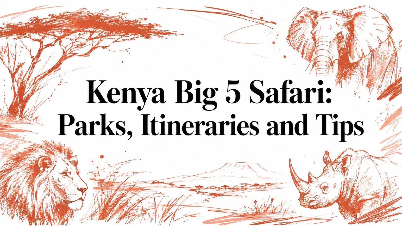 Kenya Big 5 Safari: Parks, Itineraries and Tips