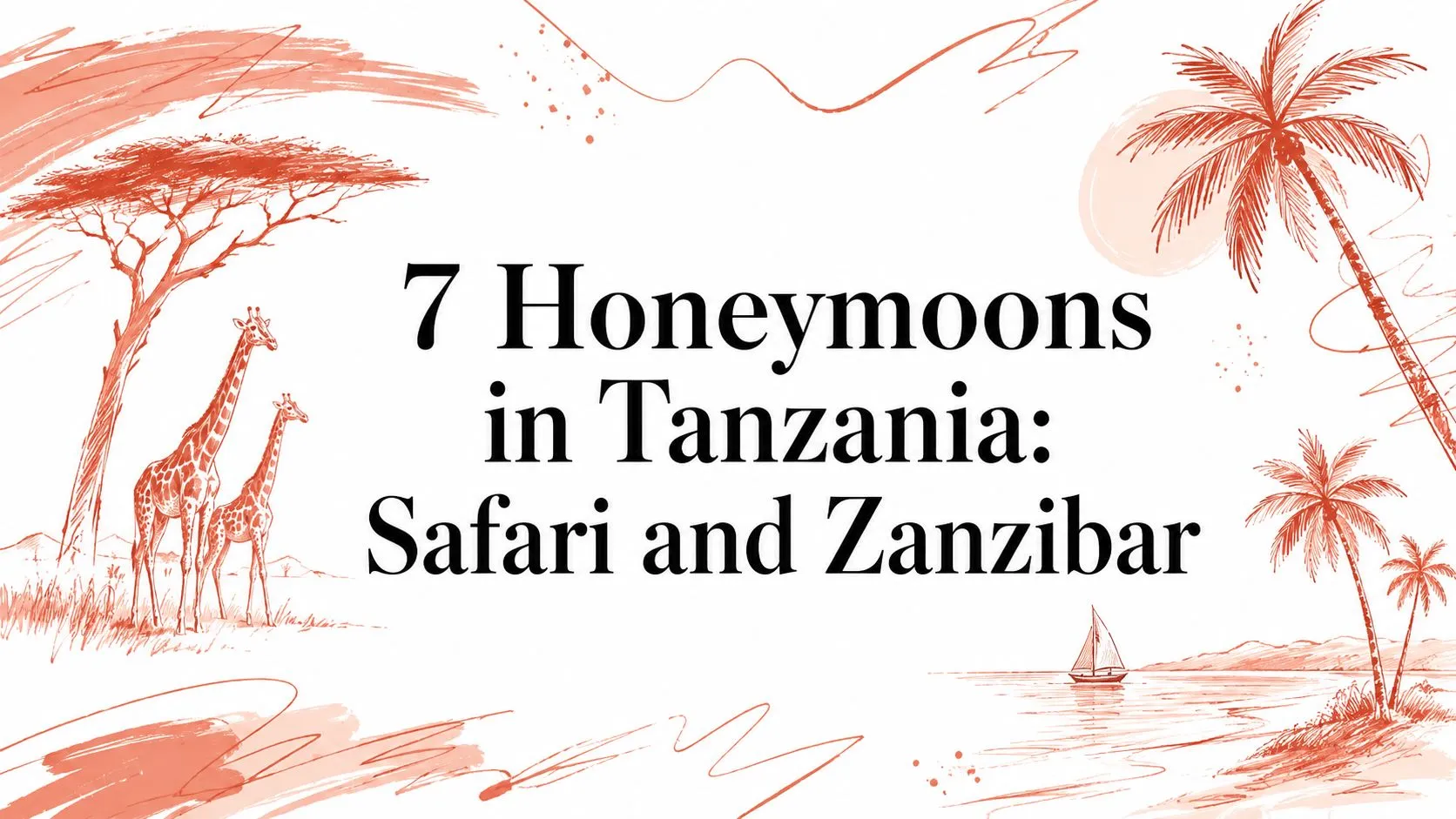 7 lunas de miel en Tanzania: safari y Zanzíbar