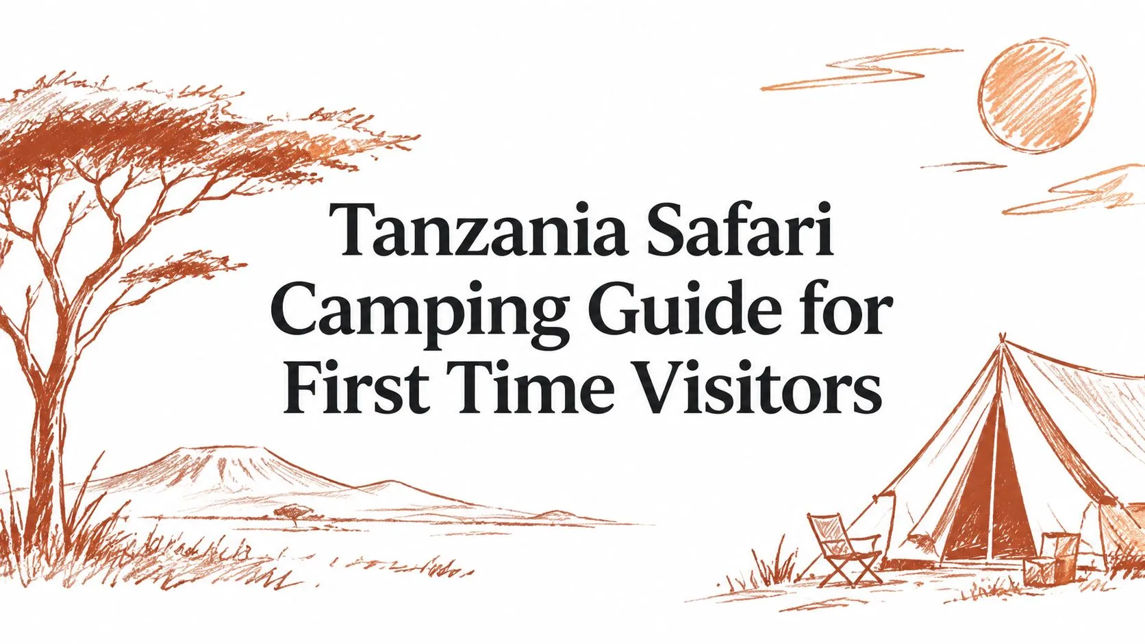 Guía de camping en safari por Tanzania para quienes visitan por primera vez